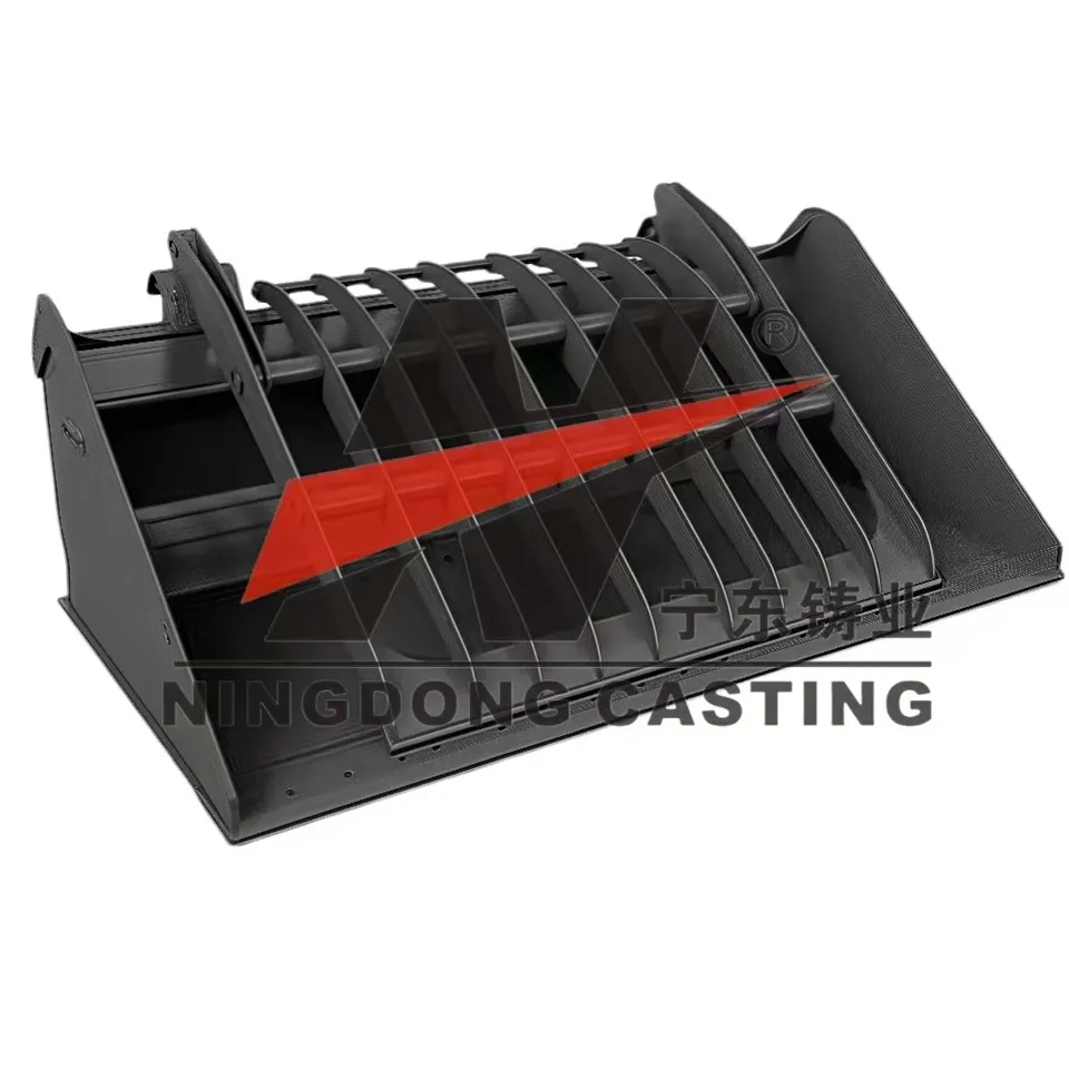 Kanta za otpad Volvo utovarivača – nabijanje sa stezaljkama za L220H